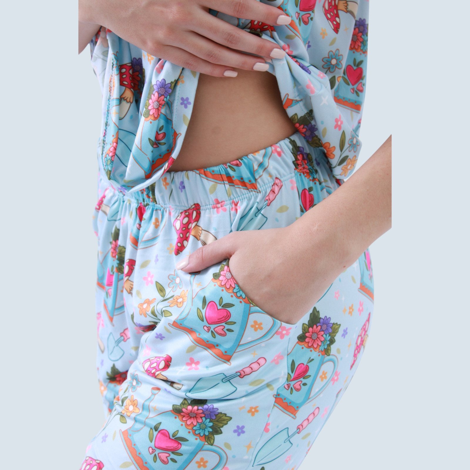 Pijama Tiras Jardin Corta - Image 4