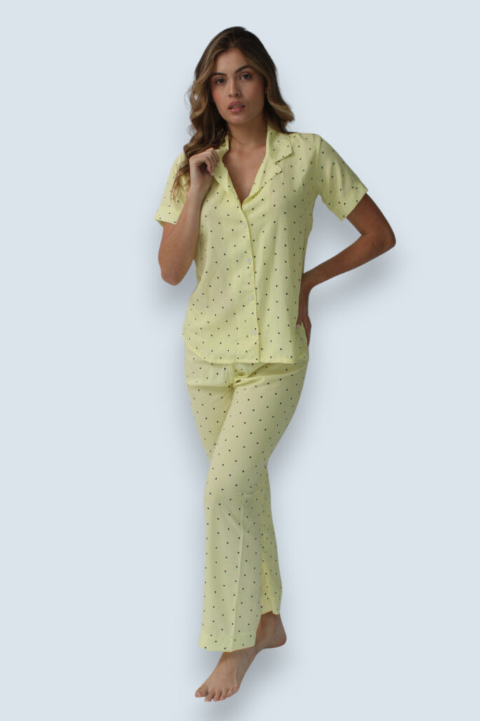 Conjunto de Pijama Camisera