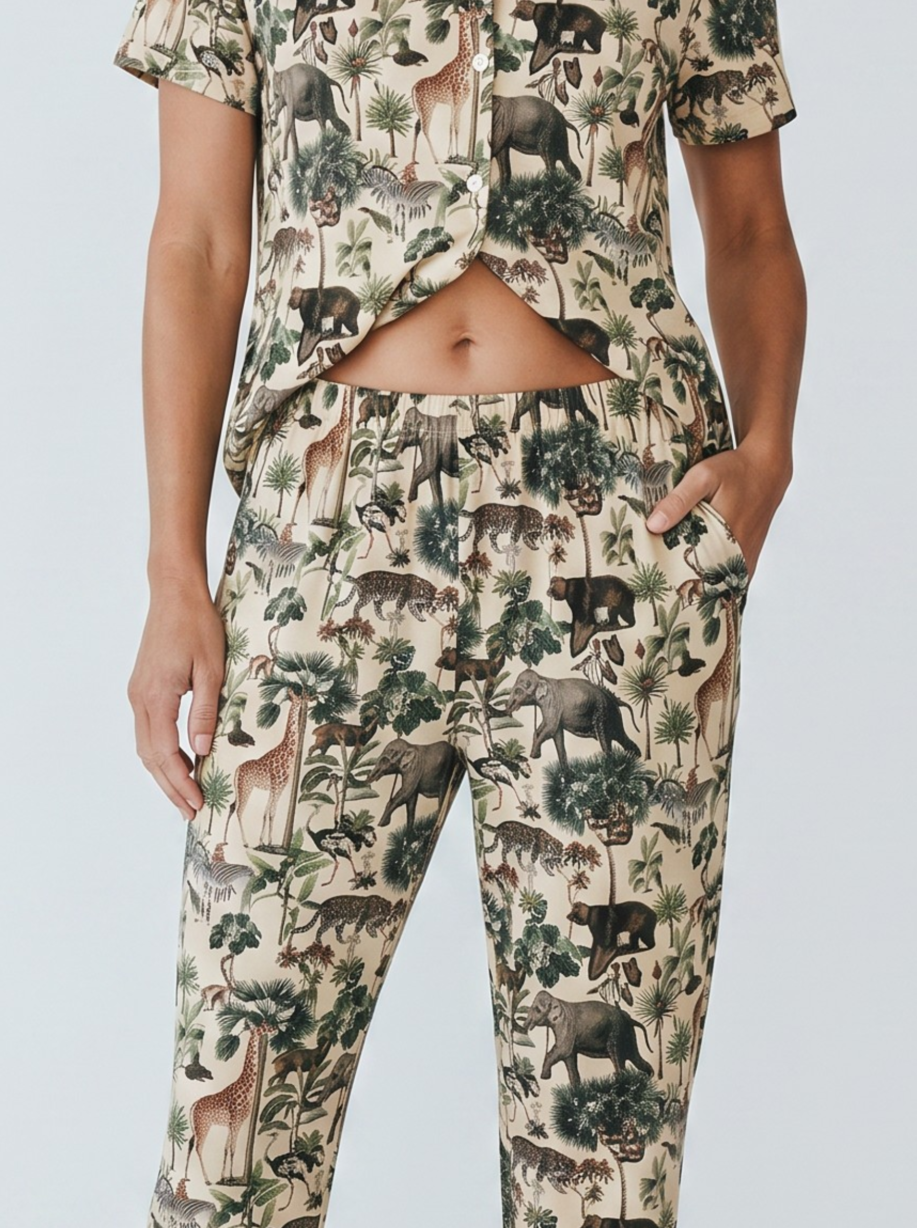 Pijama Safari Natural - Image 5