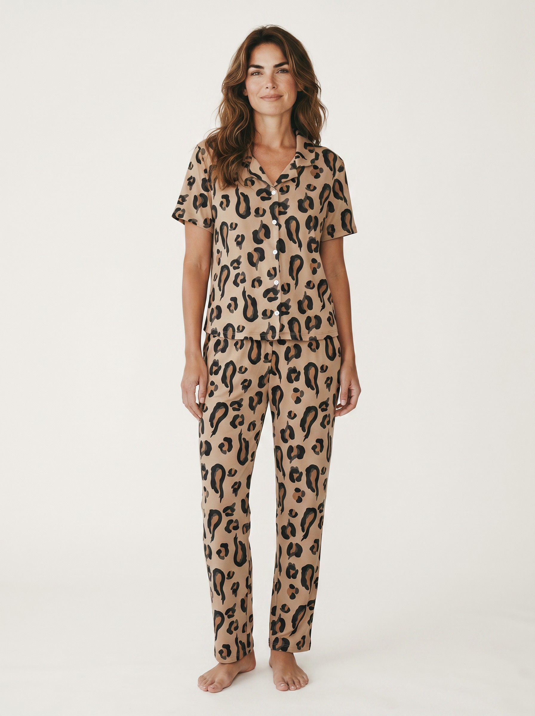 Pijama Animal Print Safari Nude - Image 3