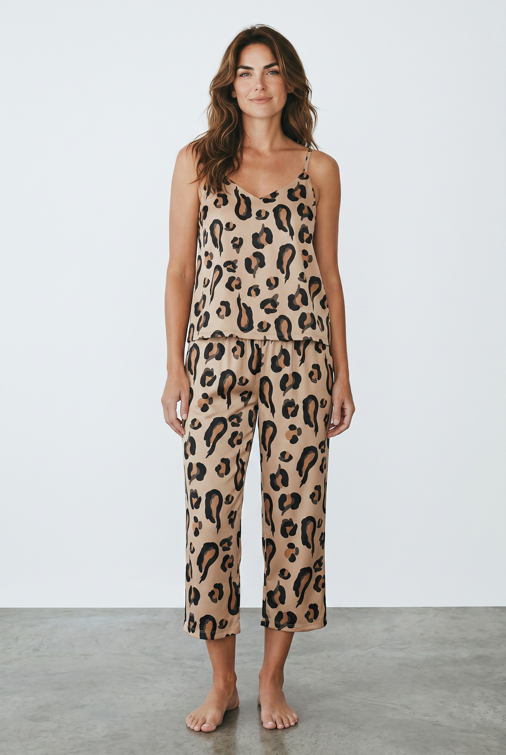 Pijama Capri Animal Print Arena – Elegancia Salvaje - Image 4