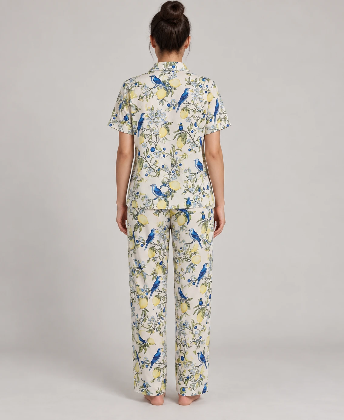 Pijama 100% Algodón, Estampada Pajaros - Image 4