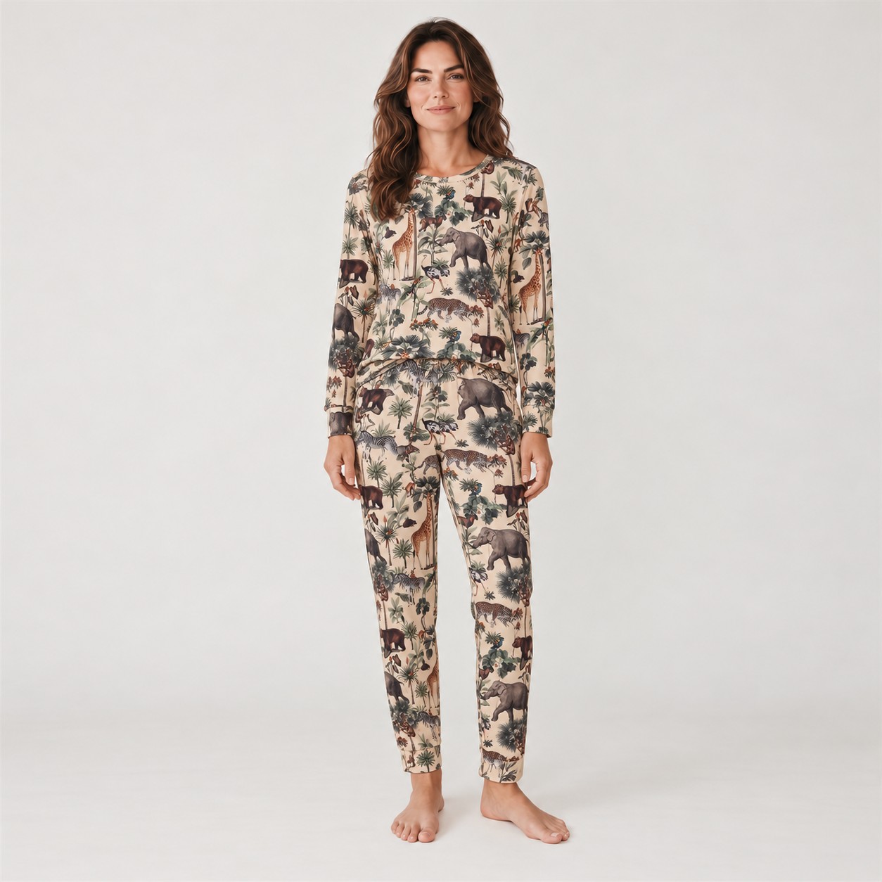 Pijama Safari — Manga larga / Extra Suave